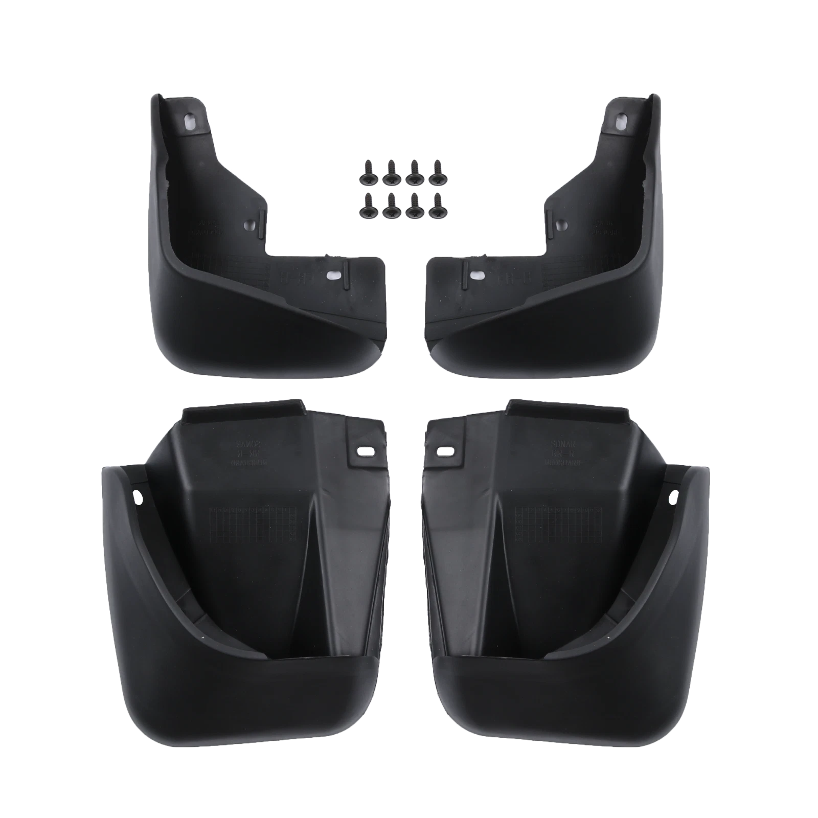 Set of 4 Mud Flaps for Honda Accord Sedan (2003–2007)