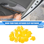 20 Pcs Door Trim Panel Retainer Clip Fasteners for Chevrolet Aveo (2004–2011)