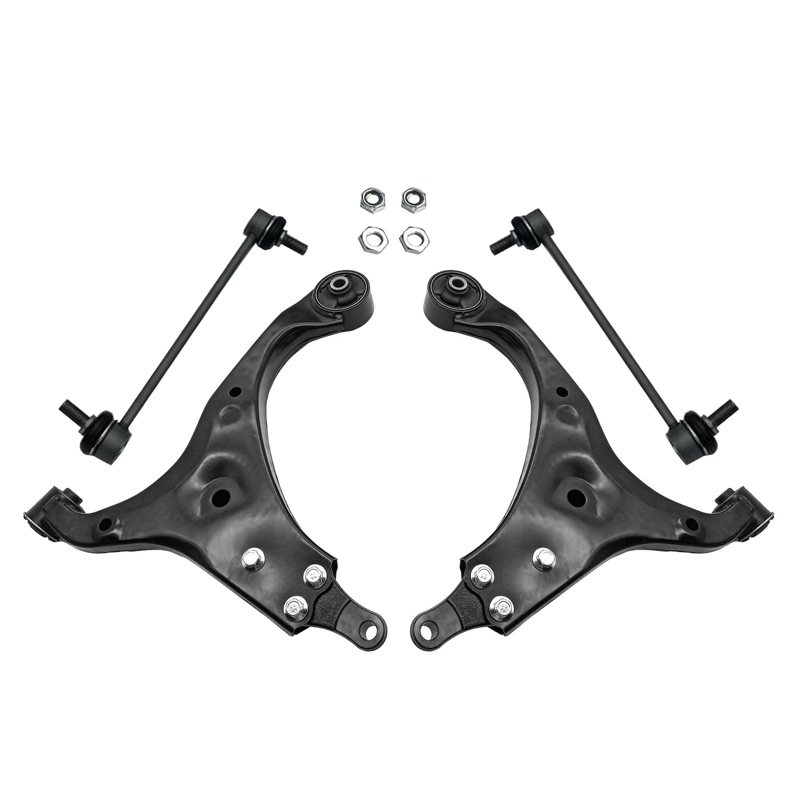 Set of 4 Control Arm Kit Sway Bar Links for Hyundai Elantra (2007–2012)