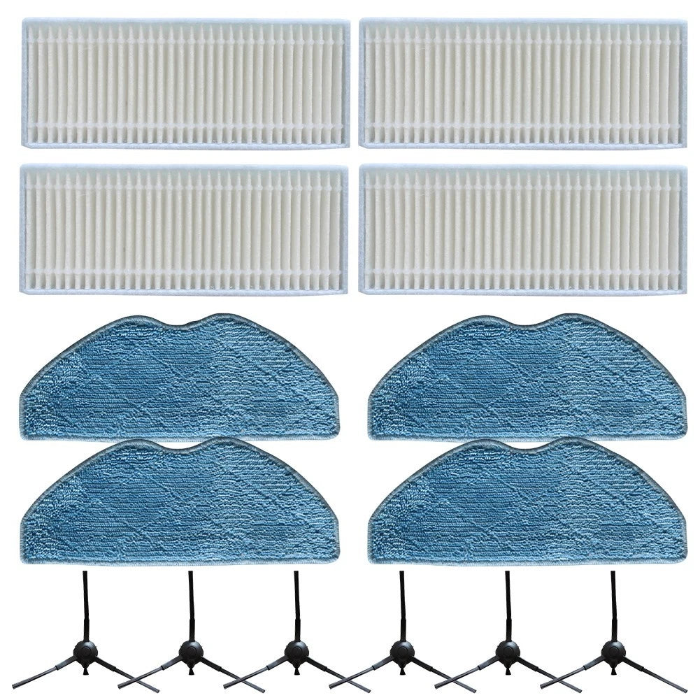 Accessory Set with Filters, Mop Cloths, Brushes for Tapo Vacuum Cleaner