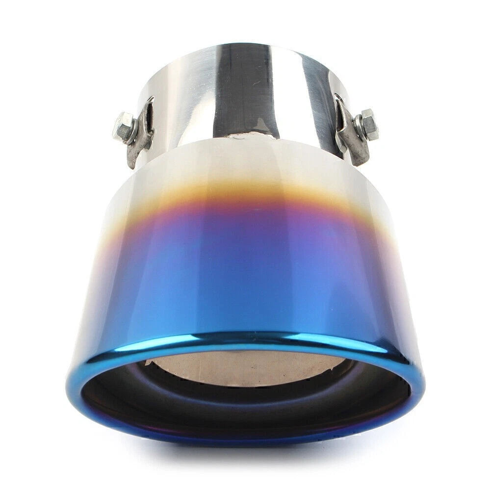 Stainless Steel Round Exhaust Pipe Tail Muffler Tip for