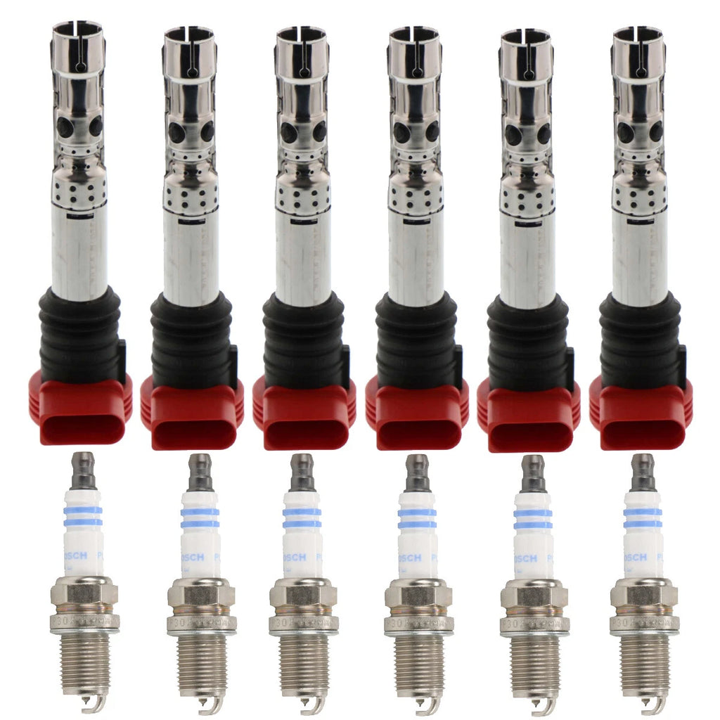 Ignition Coil Kit for Audi (Platinum, Gap 0.043)
