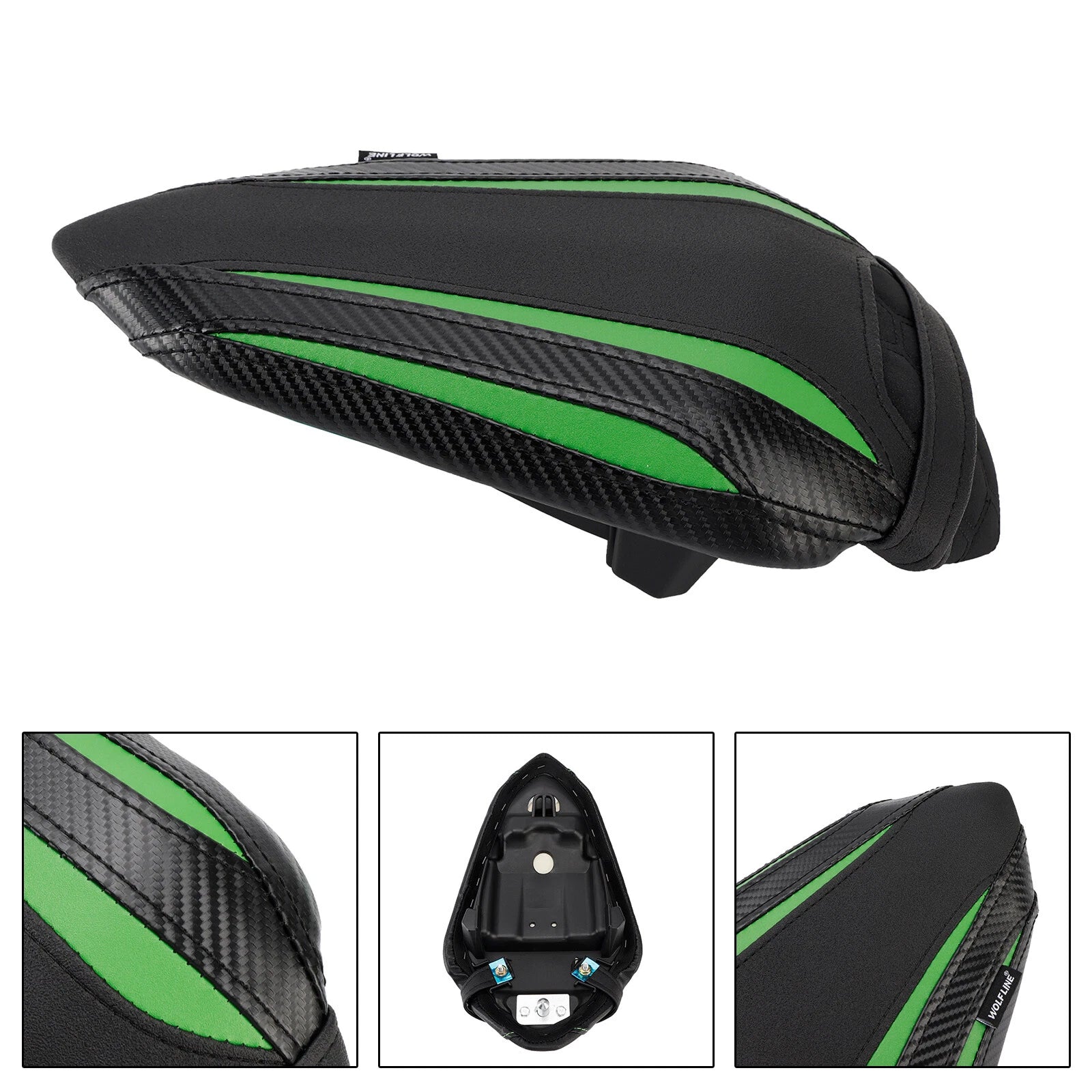 Rear Seat Passenger Cushion for Kawasaki Ninja 500 Z500 (2024–2025)