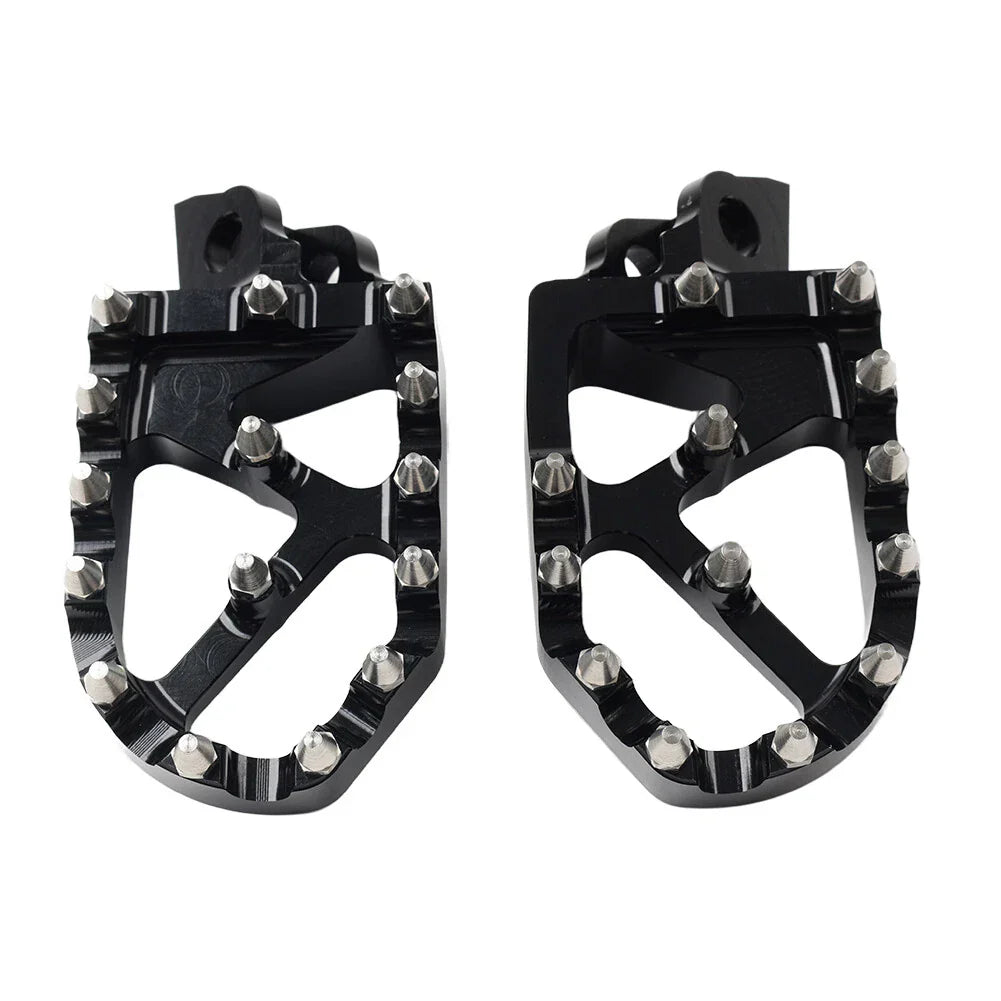 BLK CNC MX Foot Pegs for Kawasaki KX65 KX85 (2000-2020)