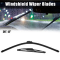 2X Front Rear Wiper Blades for Toyota Aygo (2005–2014)