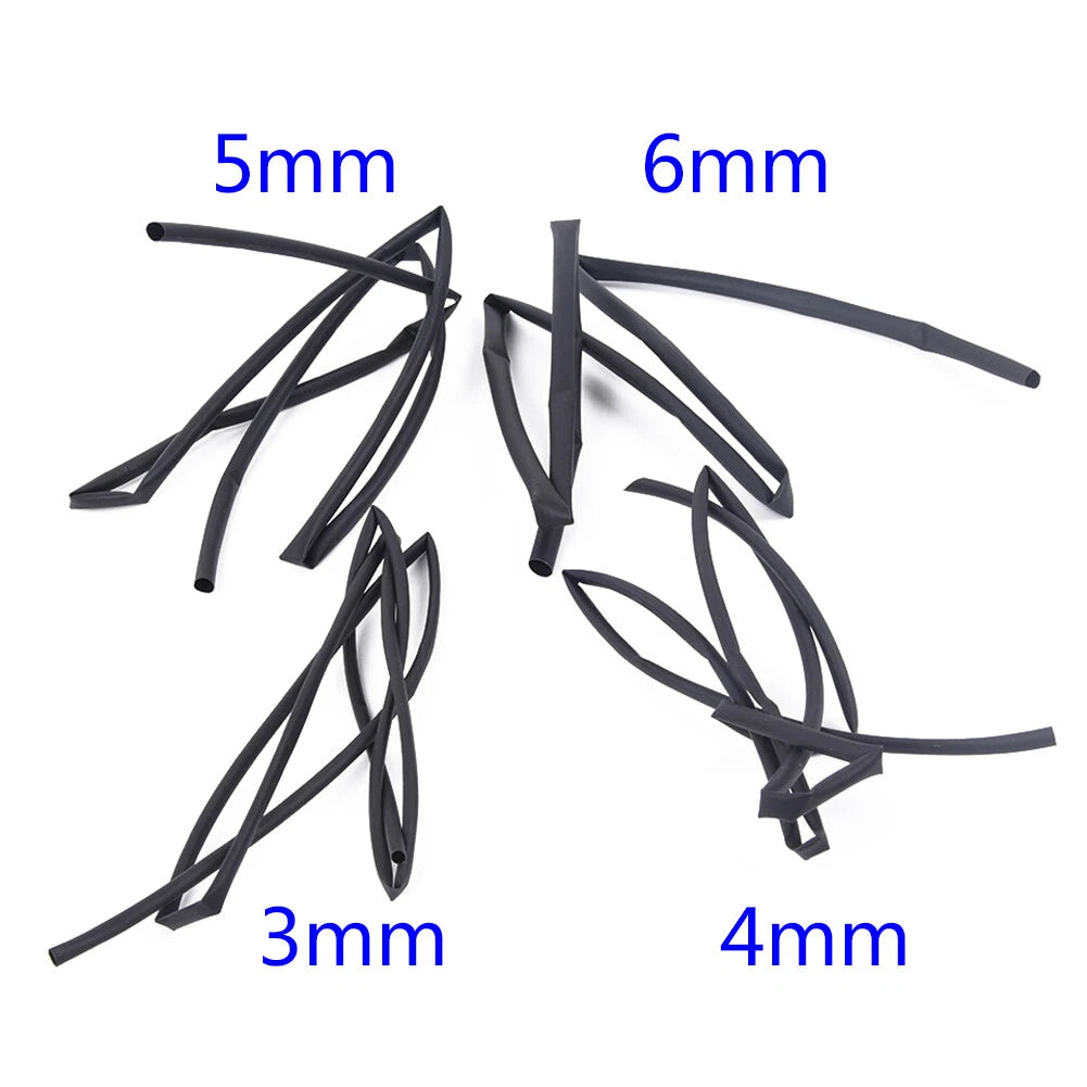 Heat Shrink Tube Set for Electrical Applications (1m, 3mm-6mm)