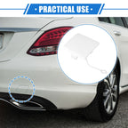 Tow Hook Eye Hole Cover Cap for Mercedes-Benz R350 (2011–2012) White