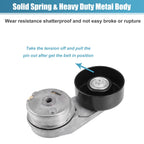 Belt Tensioner Pulley Assembly No.12605175 for Buick 4 Cyl 2.4L (2010)