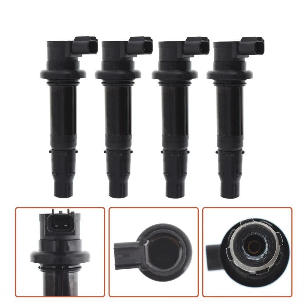 Set of 4 Ignition Coils for Yamaha YZF-R1 (2002-2006)