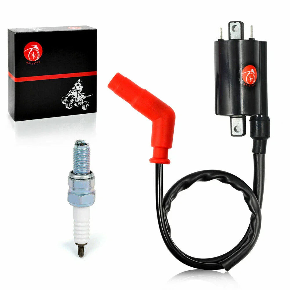 Ignition Coil & Spark Plug for Yamaha Raptor 700/700R (2009–2018)