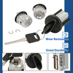 Ignition & Door Lock Cylinder Kit w/Keys for Ford F150 F250 F350 F450 (1997–2007)
