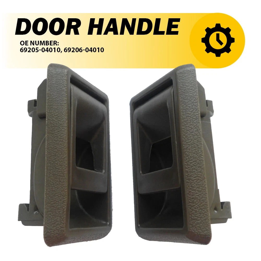 Inside Door Handles for Toyota Tacoma (1995–2000) & 4Runner (1990–1995) Brown Pair