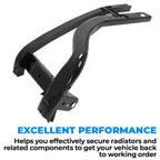 Left Radiator Support Steel Rail for Ram 1500/2500/3500 (2009–2024)