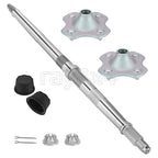 Rear Wheel Axle & Hubs & Center Caps for Honda Recon TRX250TM/TE (1997–2024)