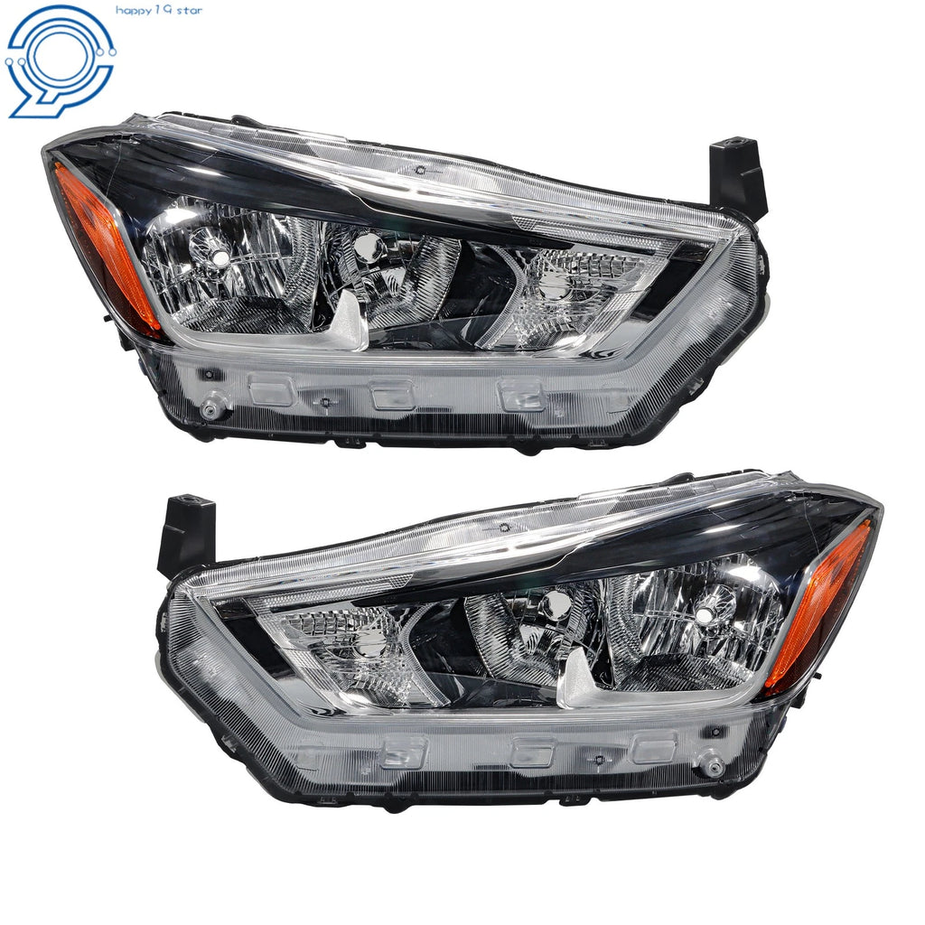 Set of 2 Halogen Headlights for Nissan Kicks S SV (2018-2020)