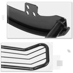 Front Bumper Brush Grille Guard for GMC Sierra 1500 (2007–2013) Black Coated