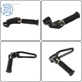 Rear Foot Rests Pedal Passenger Footpegs for BMW R18 Classic (2020–2023)