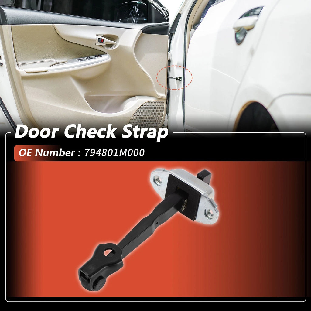 Rear Left Door Check Strap for Kia Forte Sedan (2010–2013) No.794801M000
