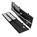 Pair Front Bumper Fog Lamp Grille Cover for BMW F10 F11 528i 535i 550i (2011–2013)