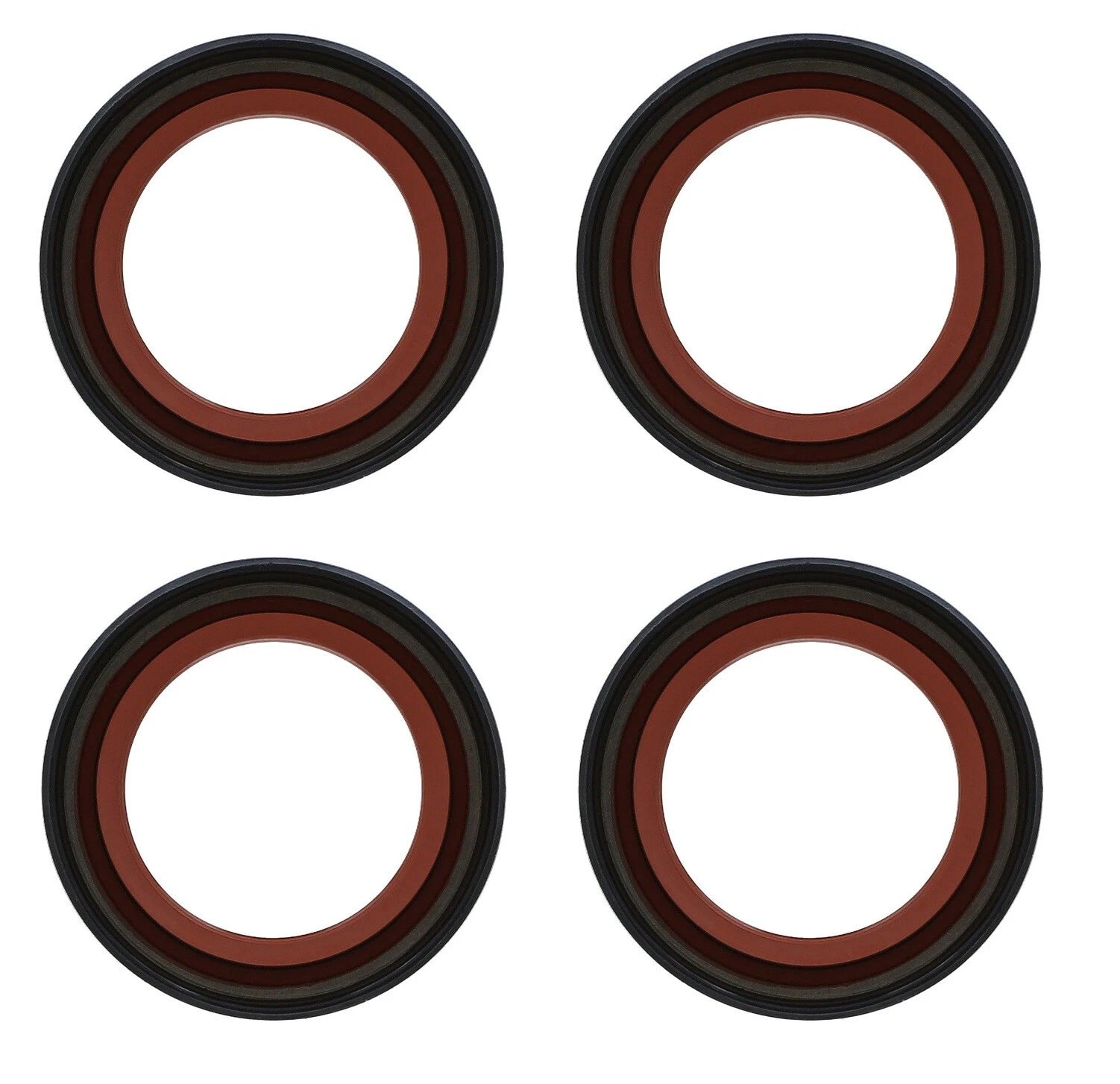 Set of 4 Engine Intermediate Shaft Seals for Alfa Romeo Audi Volkswagen