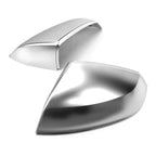 Side Wing Mirror Cap Covers Chrome wLane Assist for Audi Q7 4M (2016–2025)