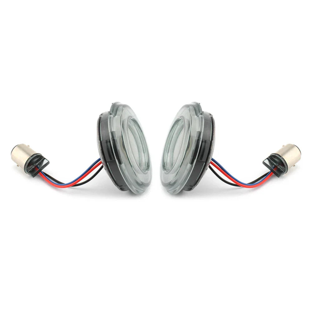 LED Turn Signal Light with Lens for Harley Road Accessories