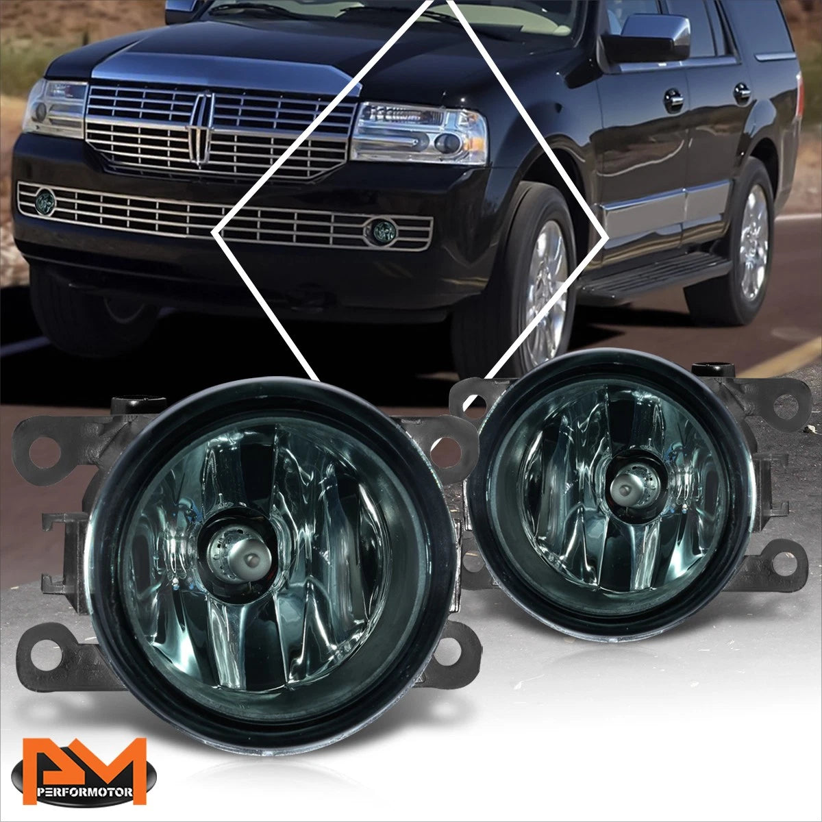 Smoked Lens Fog Lights for Ford Mustang/Focus/Fiesta (2006–2021)