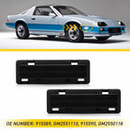 2X Smoked LED Front Marker Side Lights for Chevy Camaro Pontiac Firebird (1982–1992)