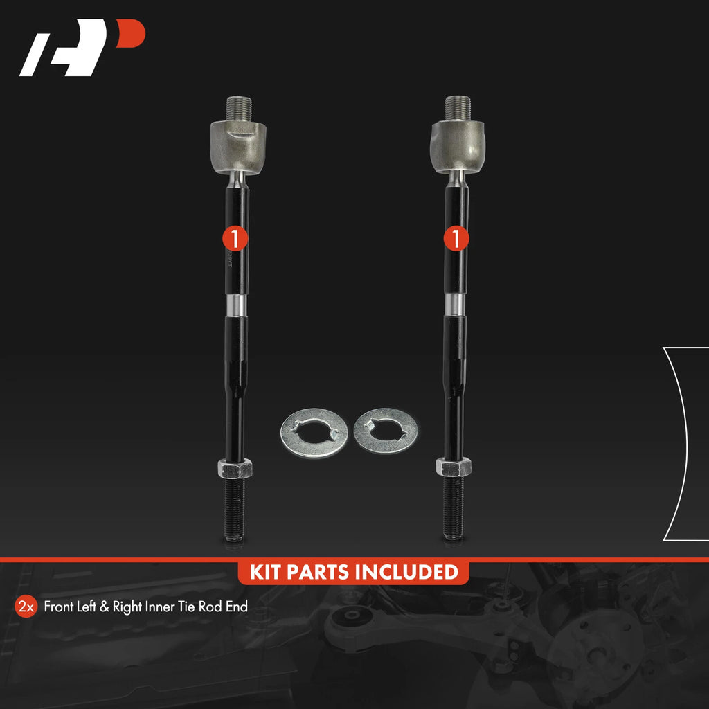 2X Front Inner Side Tie Rod End for Honda CR-V (2017-2023)