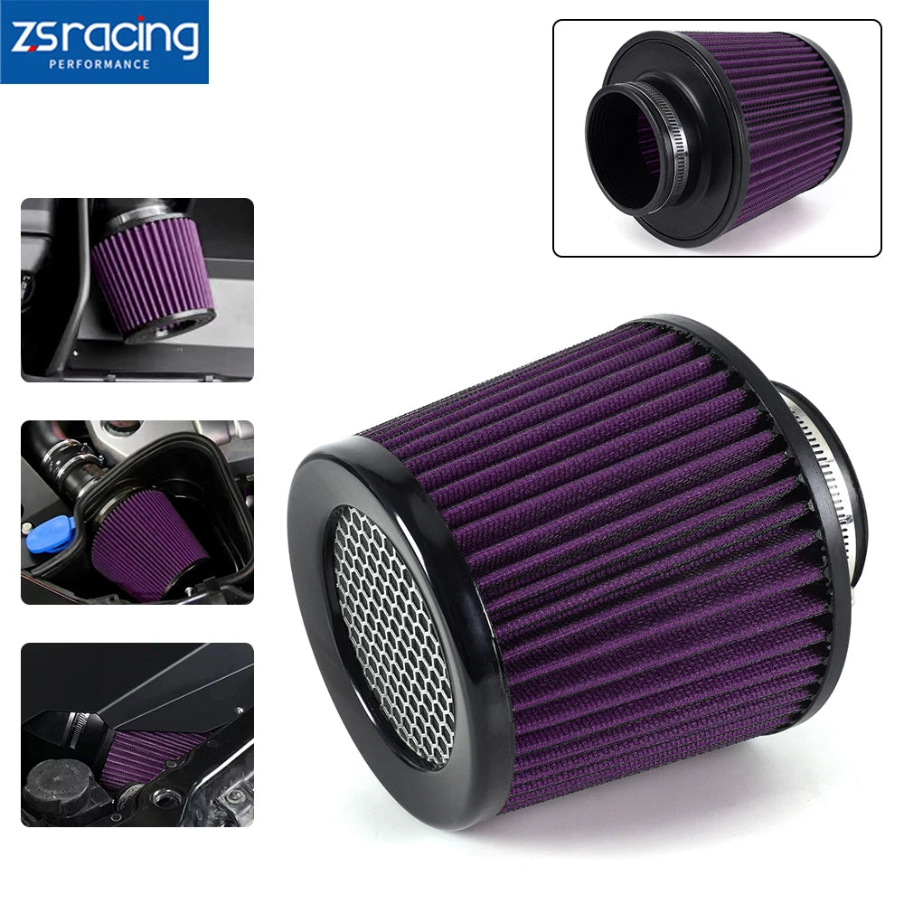 3" Cold Air Intake Cone Filter for Various Models