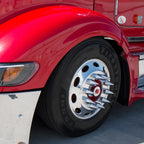 Chrome Spike Lug Nut Covers Push-On Set for Chevy Silverado (2000–2024)