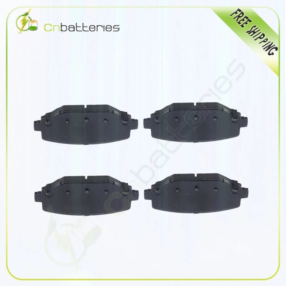 Set of 4 Metallic Rear Brake Pads for Dodge Grand Caravan Journey