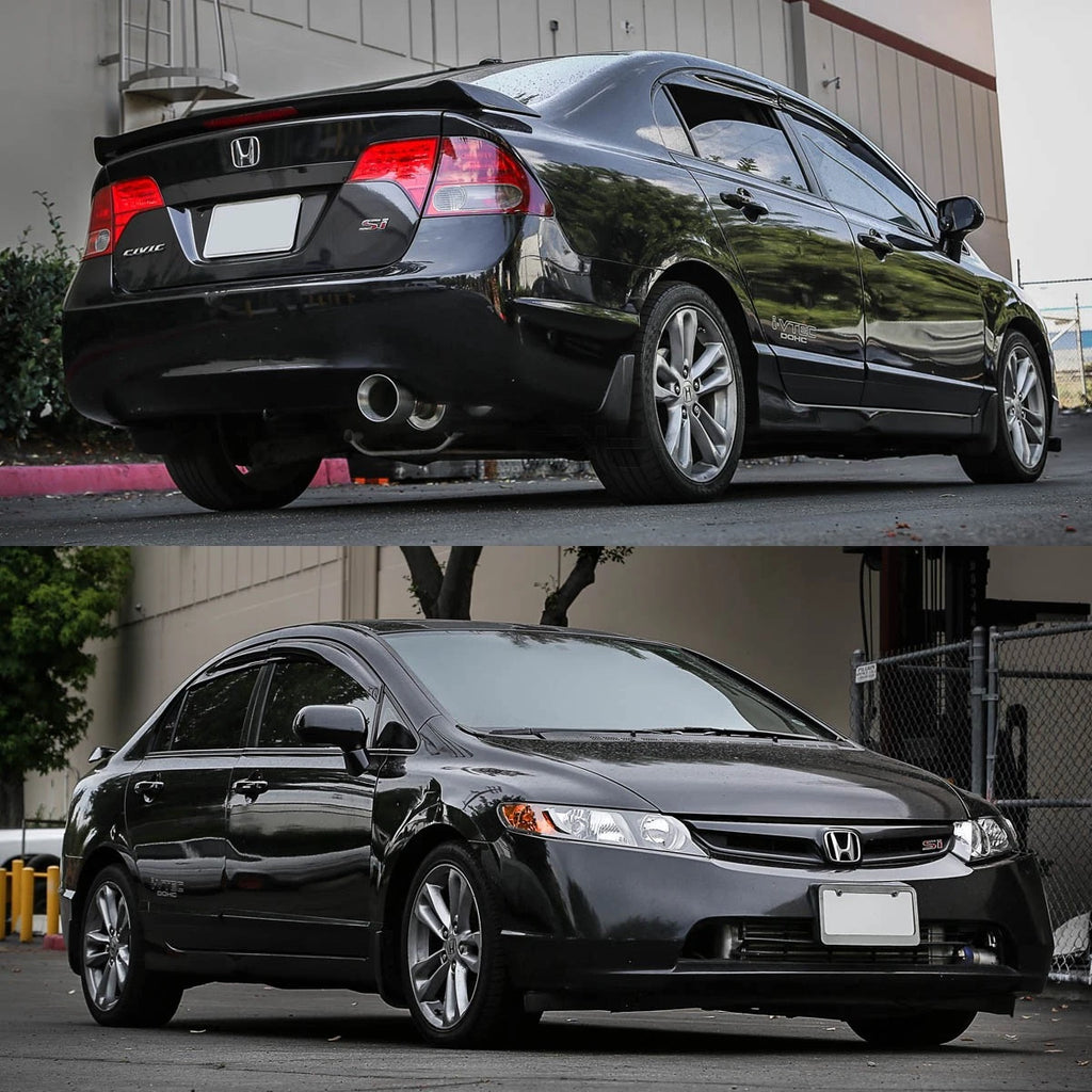 Catback Exhaust Muffler for Honda Civic Si FA5 (2007–2011) 4.5" Rolled Tip