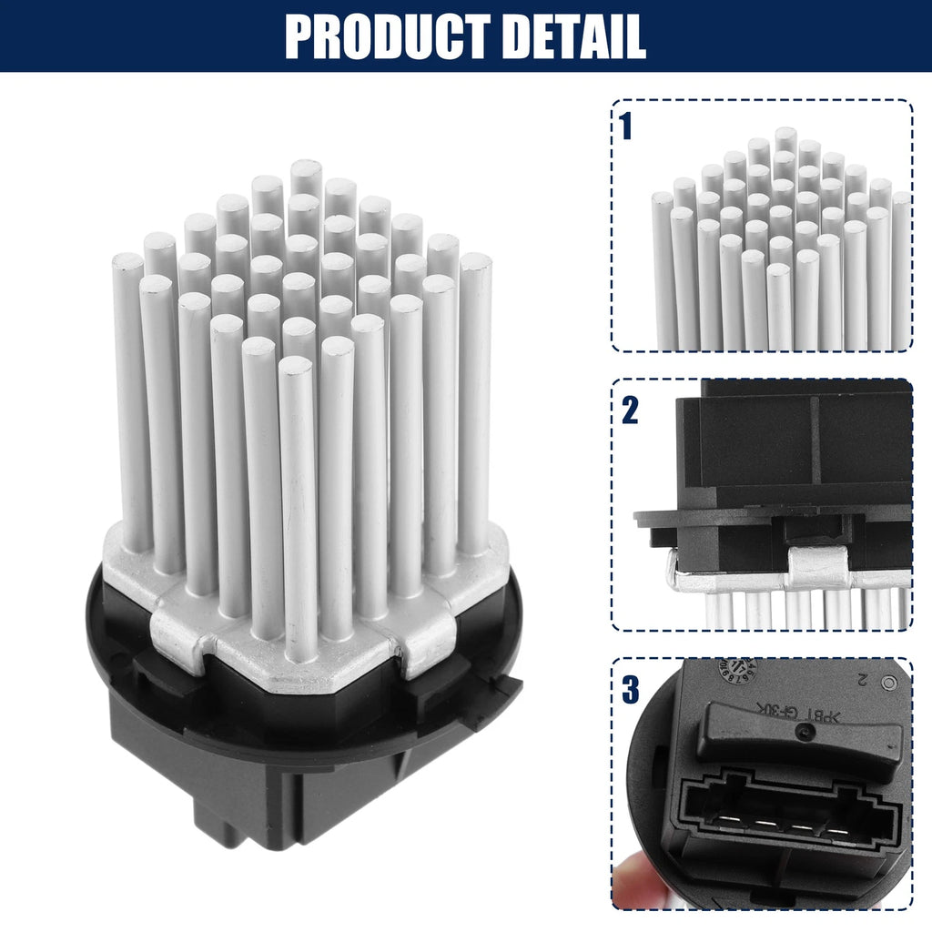 HVAC Blower Motor Resistor 204-870-77-10 for Mercedes-Benz C-Class E-Class 