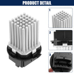 HVAC Blower Motor Resistor 204-870-77-10 for Mercedes-Benz C-Class E-Class 