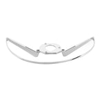 Horn Ring Replacement 2-Spoke Chrome for Ford Mustang (1968–1969)