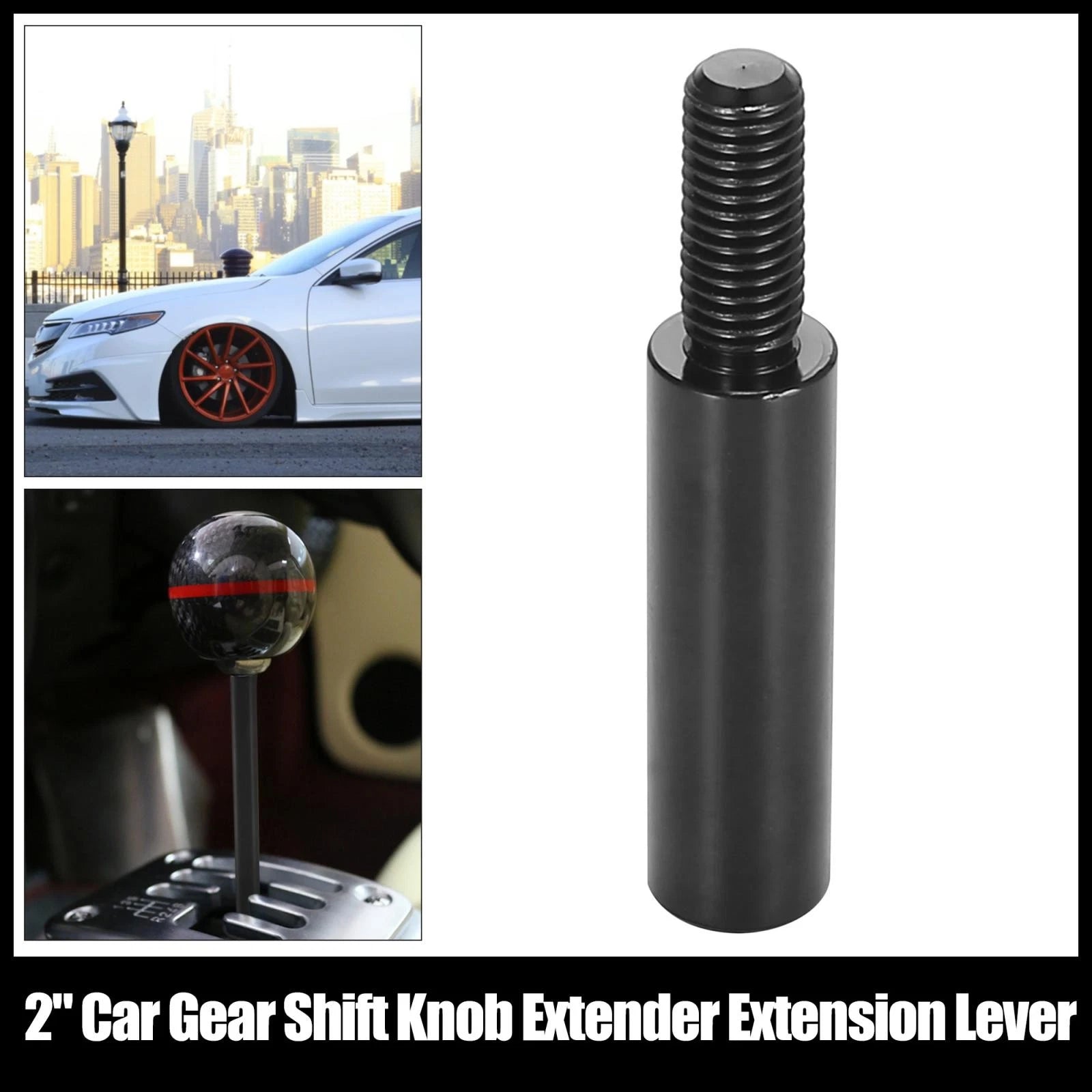 2" Alloy Gear Shift Knob Extension for Honda Civic 