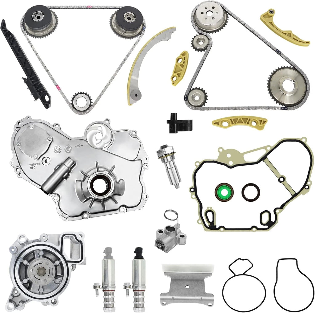 Timing Chain Kit with Water Pump for Chevy Equinox GMC Terrain (2009–2017)
