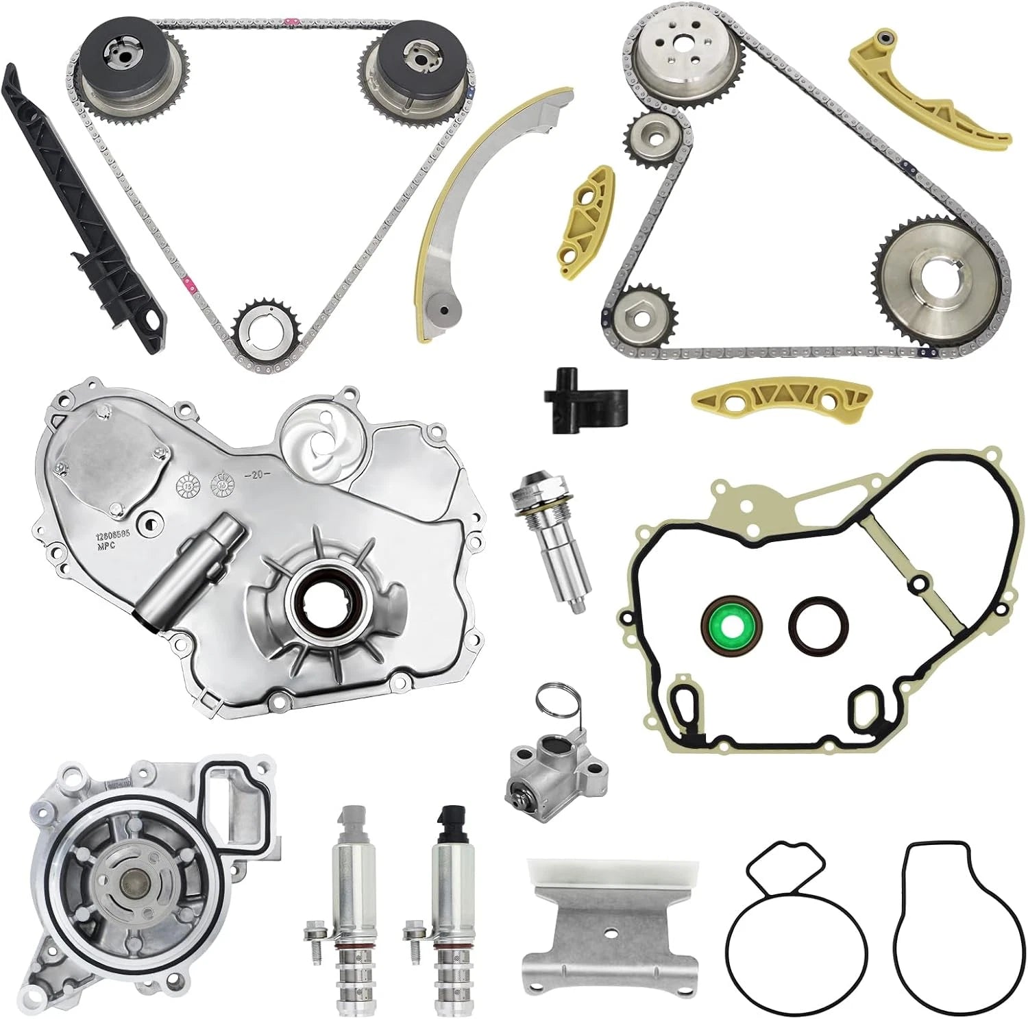 Timing Chain Kit with Water Pump for Chevy Equinox GMC Terrain (2009–2017)