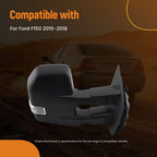 Right Side View Mirror for Ford F150 (2015-2018) LED Sensor