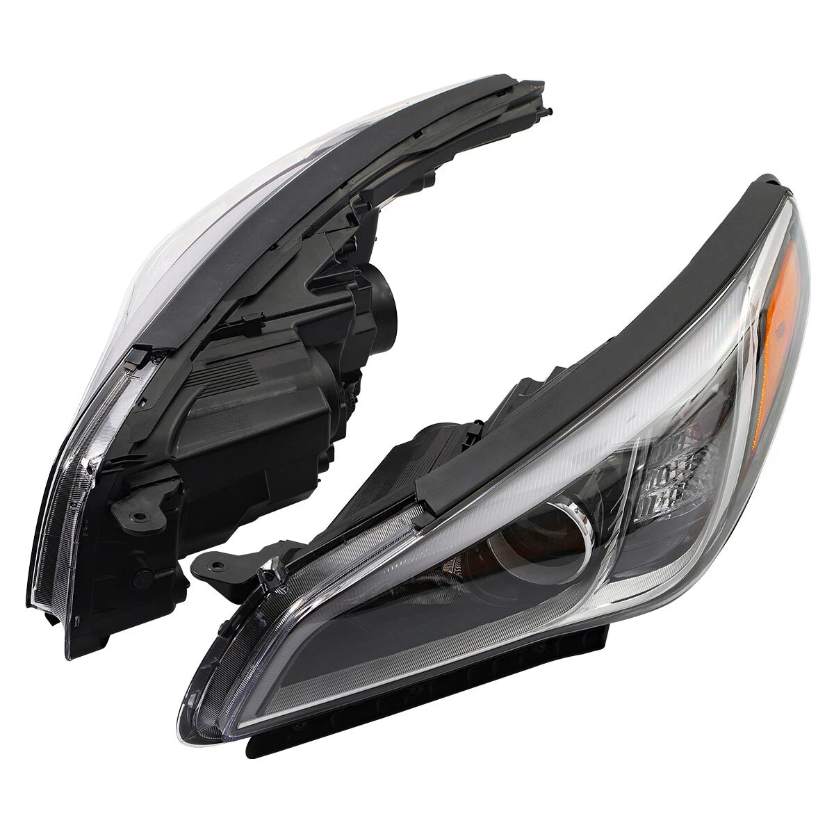 Pair of Headlights for Hyundai Sonata (2015–2017)
