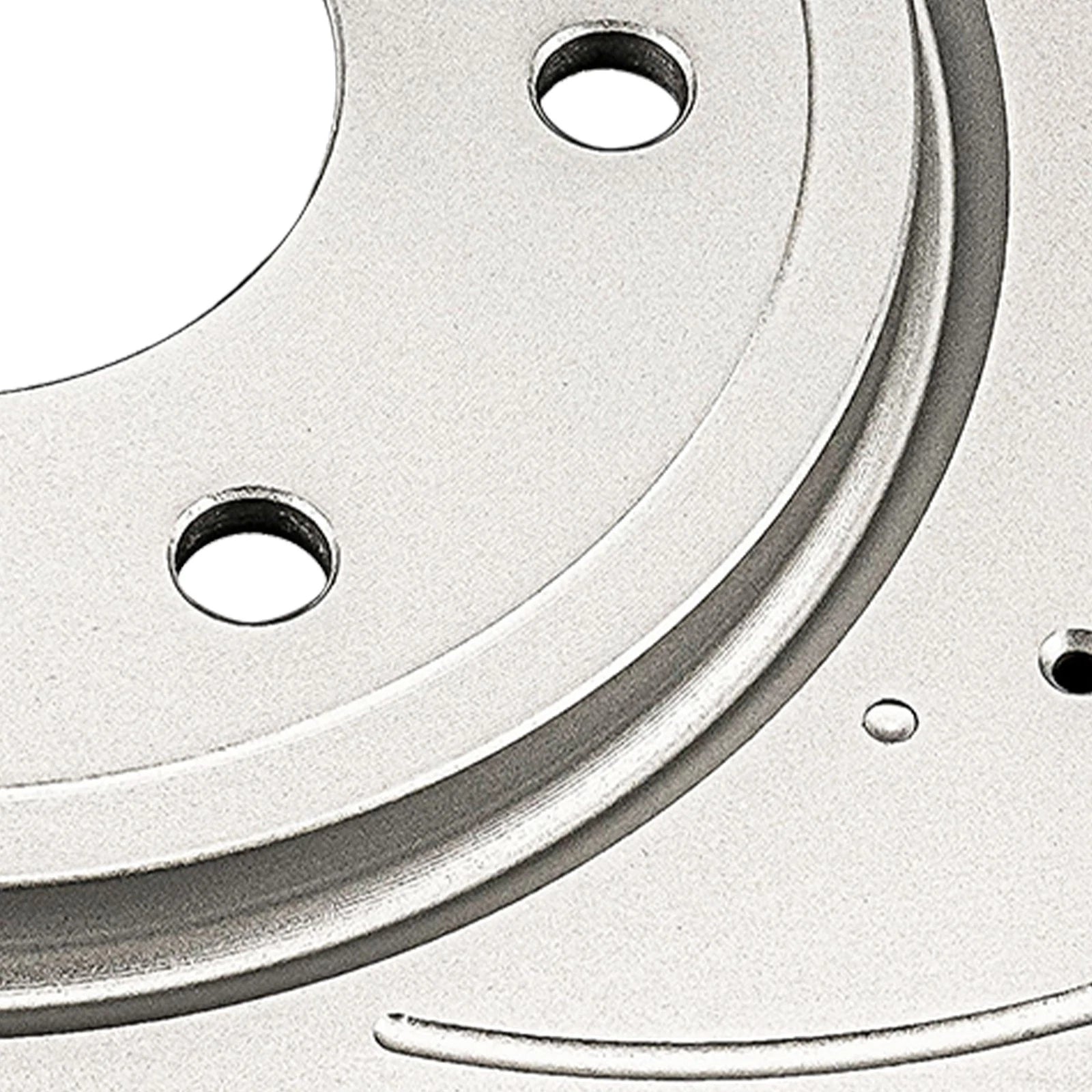 2x Front Drilled Slotted Brake Rotors for Nissan Frontier (2005–2019)
