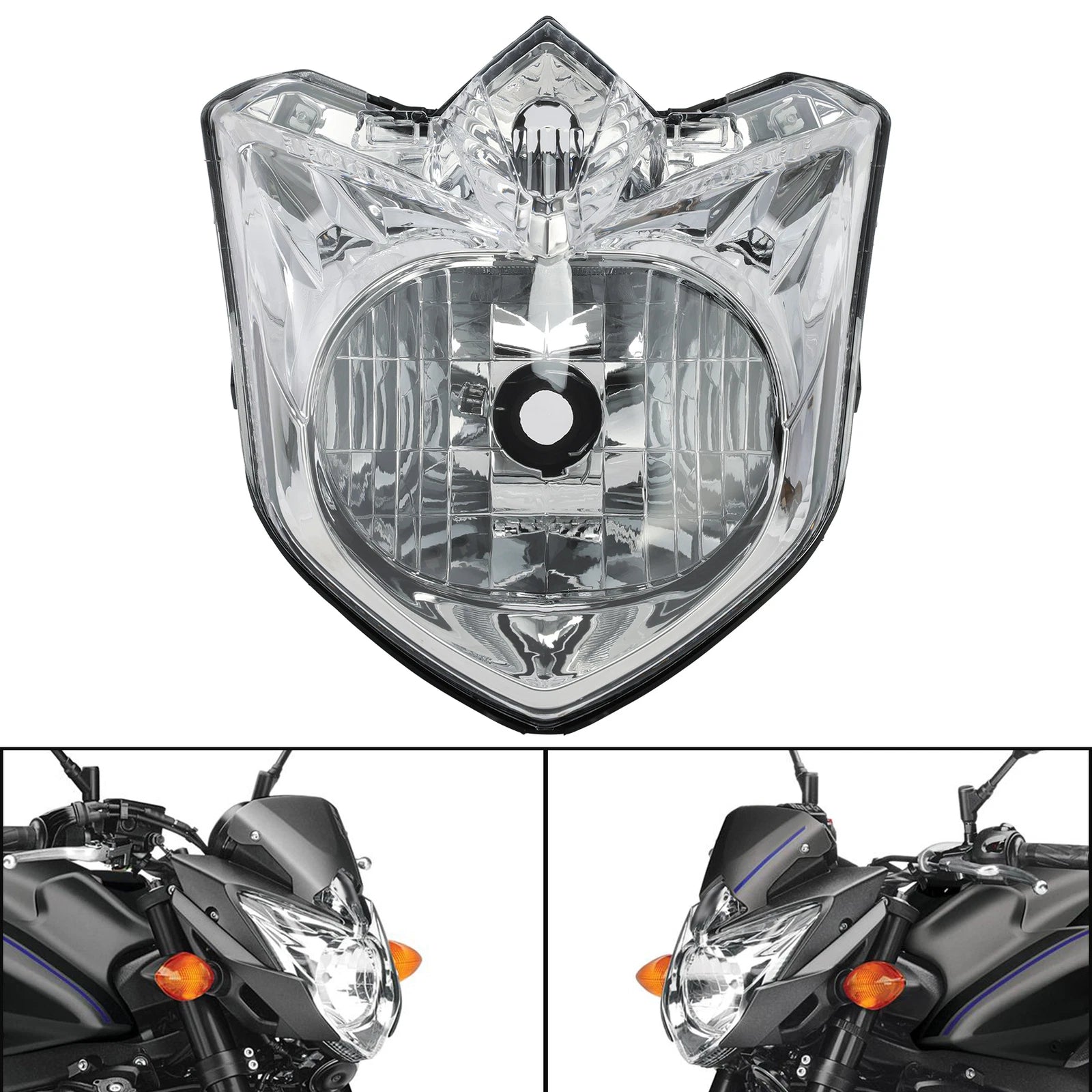 Front Headlight Assembly for Yamaha FZ8N FZ8-N (2010–2013) XJ6N XJ6 (2009–2016)