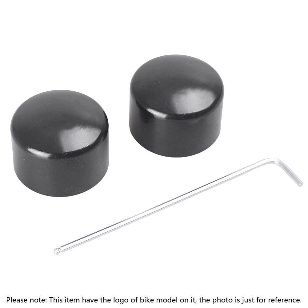 Axle Cap Nut Cover for Harley Dyna Fat Boy Softail Sportster