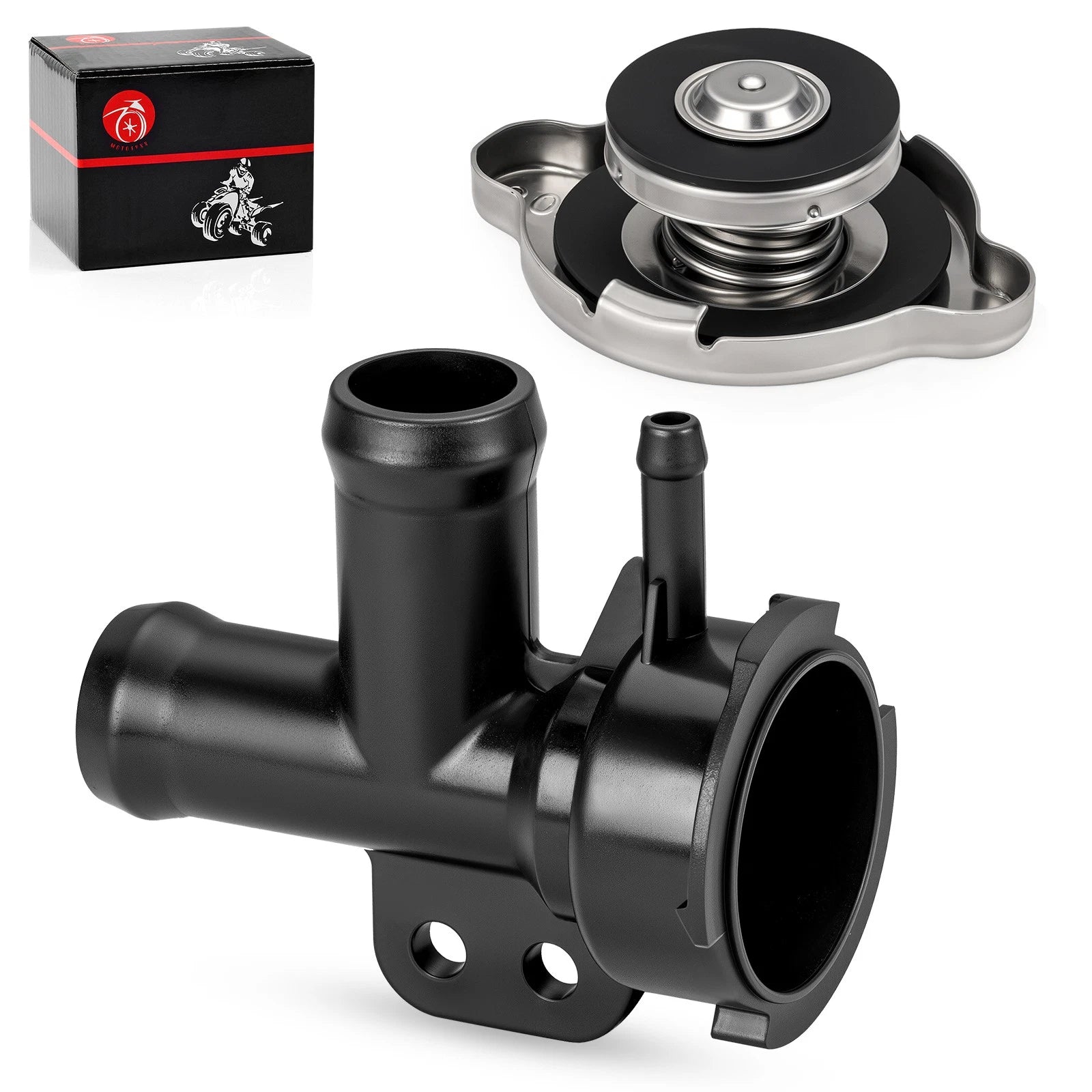 Remote Coolant Filler with Pressure Cap for Polaris Magnum Worker ATP 500 (2000–2002)