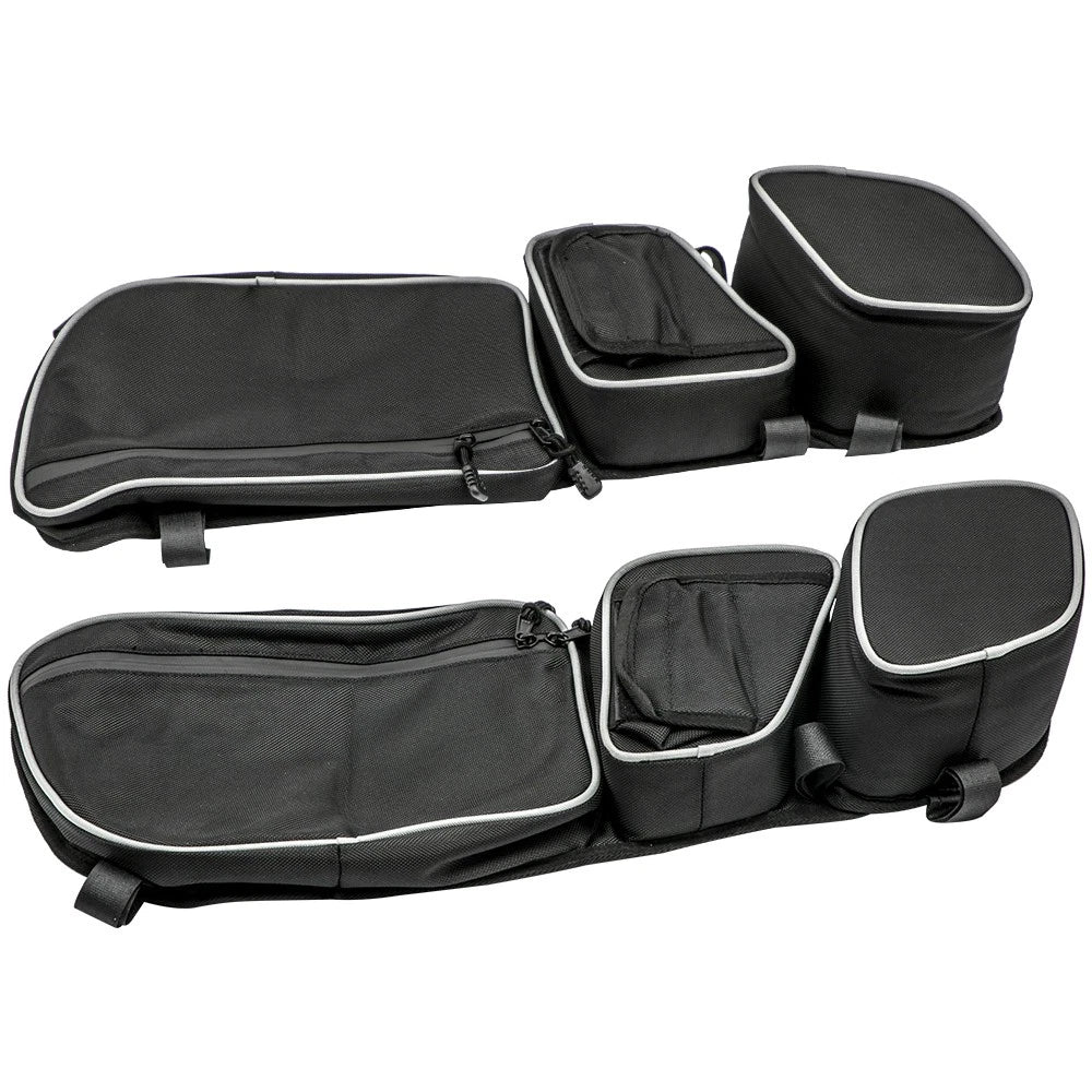 2X Door Storage Bags w/ Knee Pad for Can-Am Maverick X3 MAX X RS Turbo (2017–2021)