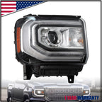 LED DRL Projector Headlight for GMC Sierra 1500 (2016–2018) RH HID/Xenon