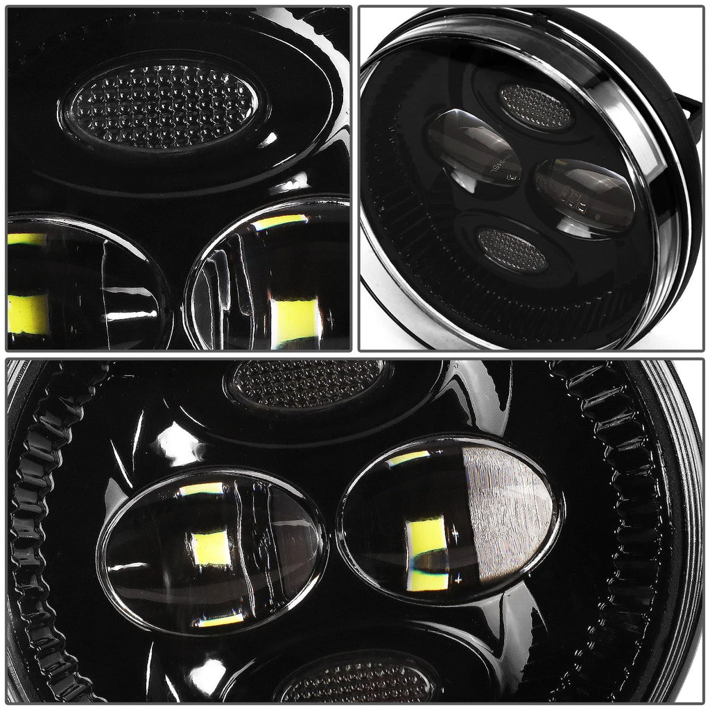 LED Projector Fog Lights for GMC Sierra 1500 2500HD 3500HD (2007–2014)