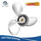 Stainless Steel Propeller for Honda 60-130HP Engine (15 Spline, RH)