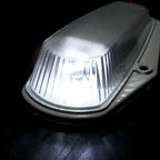 Set of 5 Clear Lens 6SMD White LED Cab Marker Lights for Ford F-250